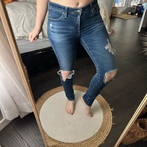 Adriana Goldschmied Ag-ED Women’s 27 The Legging Ankle Jeans